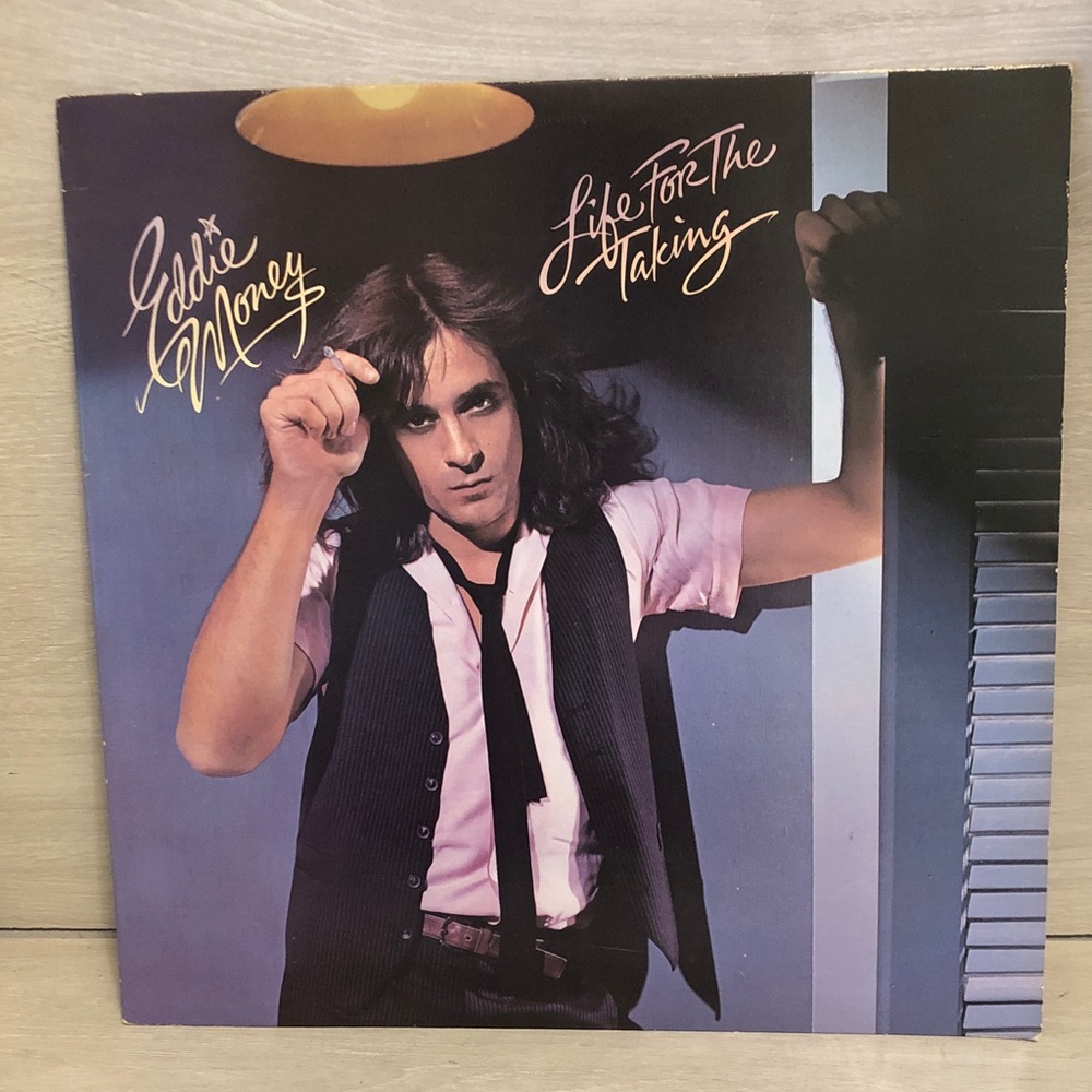 Eddie Money Life For The Taking Vinyl Record Album Lp '78